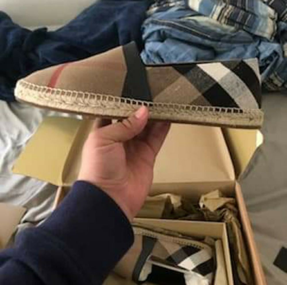 Men's Burberry shoes